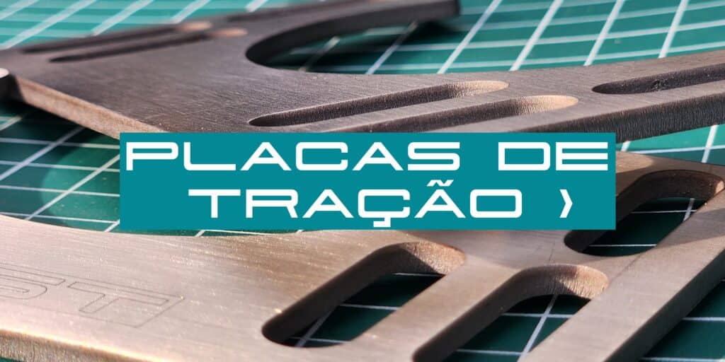 Placas de Tração para Kart