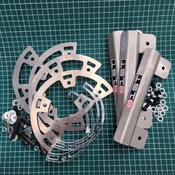 Combo Protetor Techspeed com Protetor de Coroa Inox B1ST