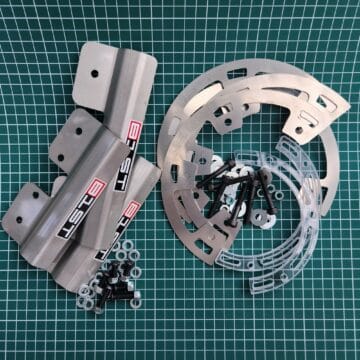 Combo Protetor Universal com Protetor de Coroa Inox B1ST