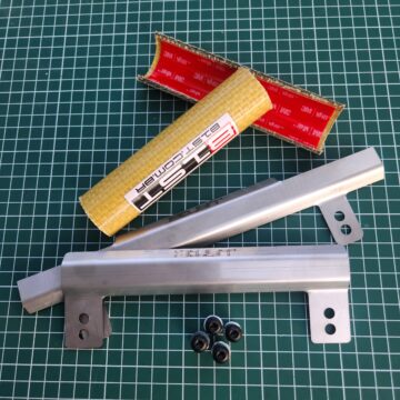 Kit Protetor HÍBRIDO Aramida e Inox B1ST 4 Peças